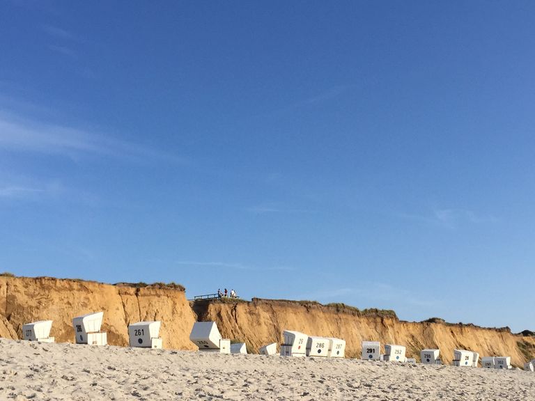 Rotes Kliff in Kampen auf Sylt